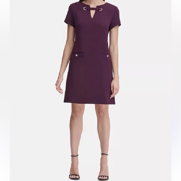 Tommy Hilfiger Plus Size 20W Career Shift Dress - Picture 1 of 11